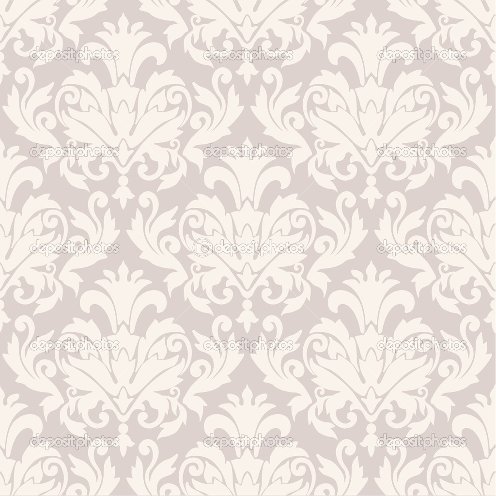 Damask Seamless Floral Pattern