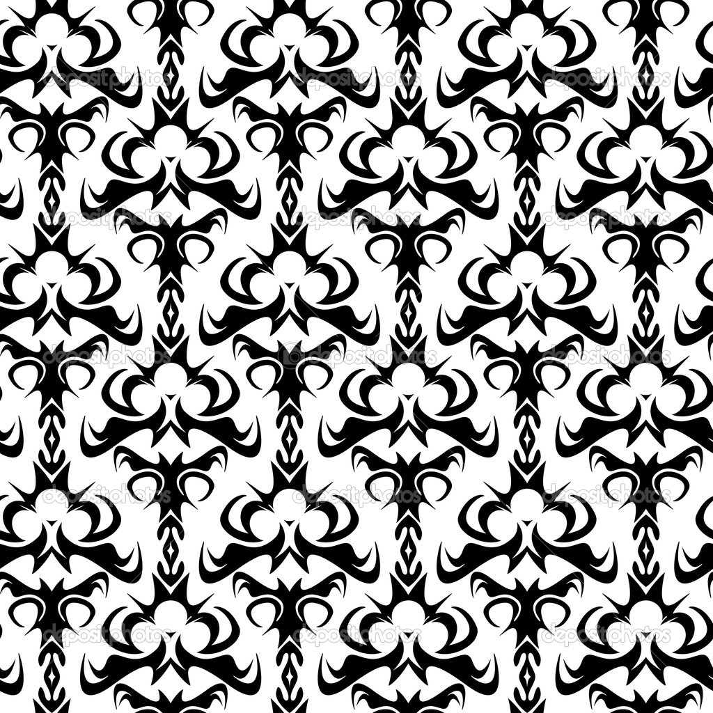 Damask Seamless Pattern Vector