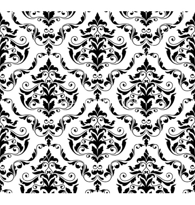 Damask Seamless Pattern Vector