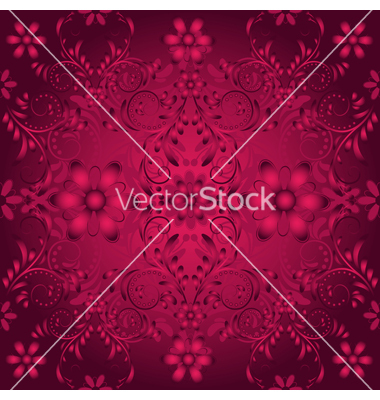 Dark Purple Seamless Patterns Vector