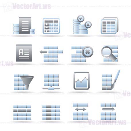 Database Table Icon Free Database Table Icon Free