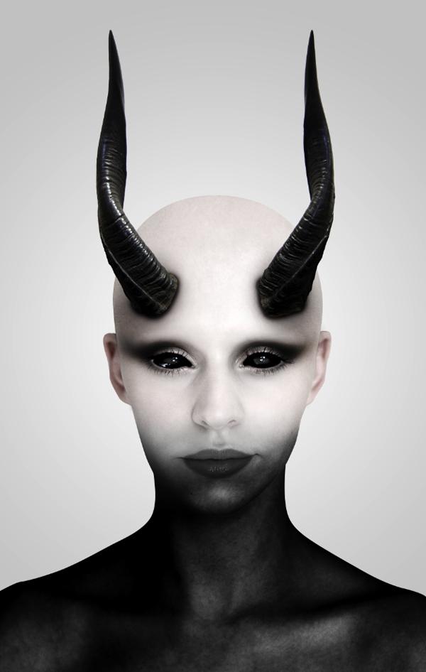 Demon Woman Makeup