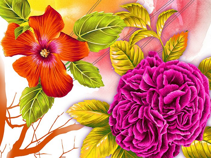Design Flower Floral Art
