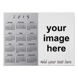 Design Your Own 2015 Calendar