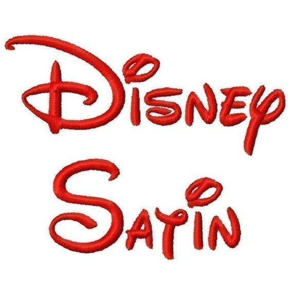 Disney Font Machine Embroidery Designs