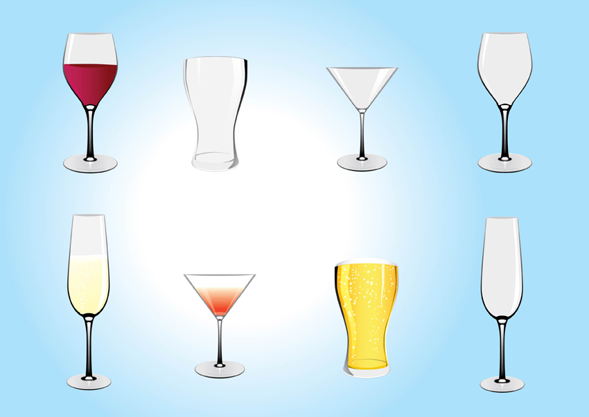 Drinks Vector Free