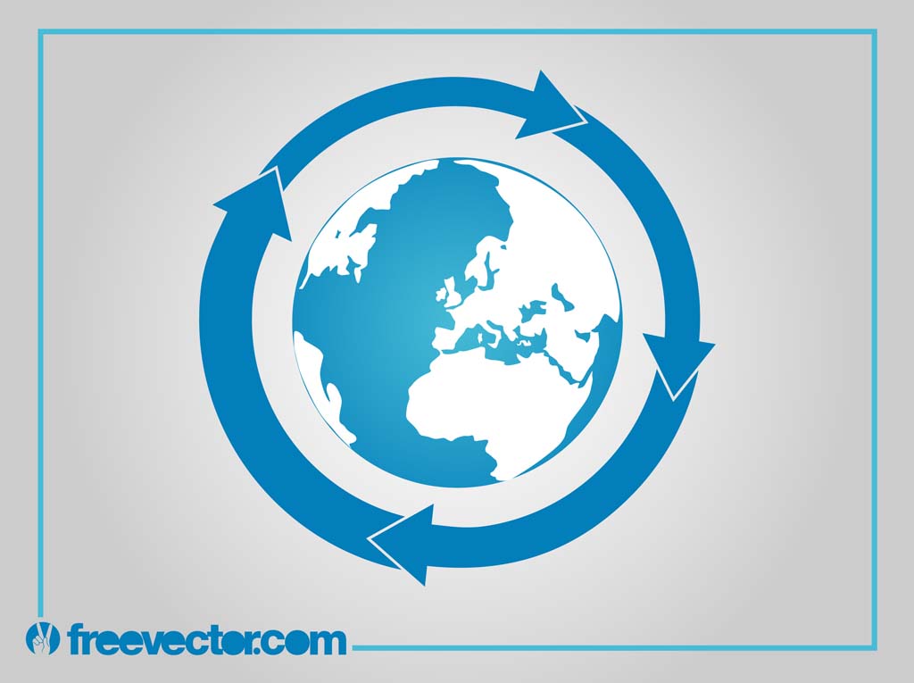 Earth Icon Vector Free