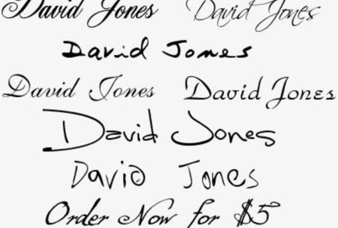 Email Signature Font