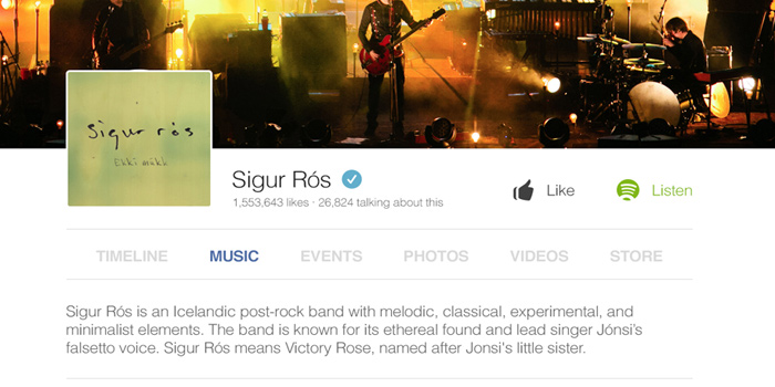Facebook Artist Page Facebook Artist Page
