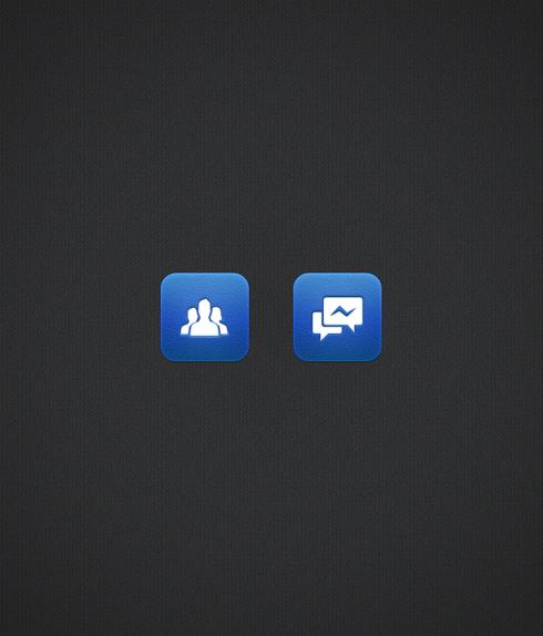 Facebook Icon PSD