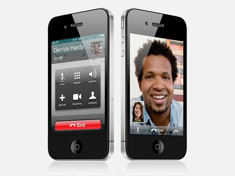 13 FaceTime Icon On IPhone 4 Images