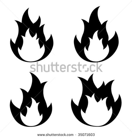 Fire Flame Silhouette