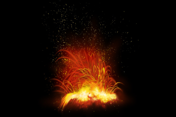 Fireball Explosion