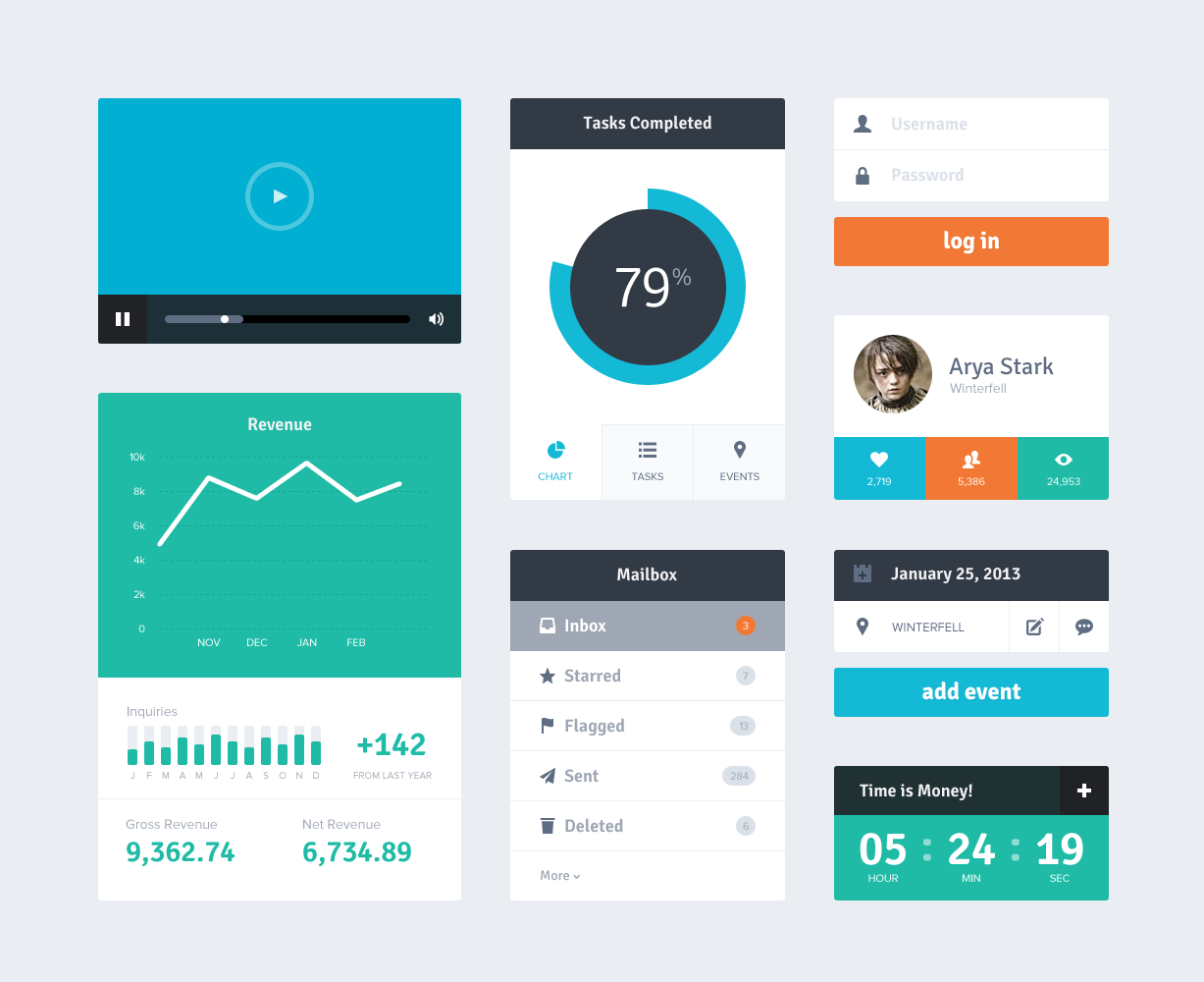 Flat UI Design