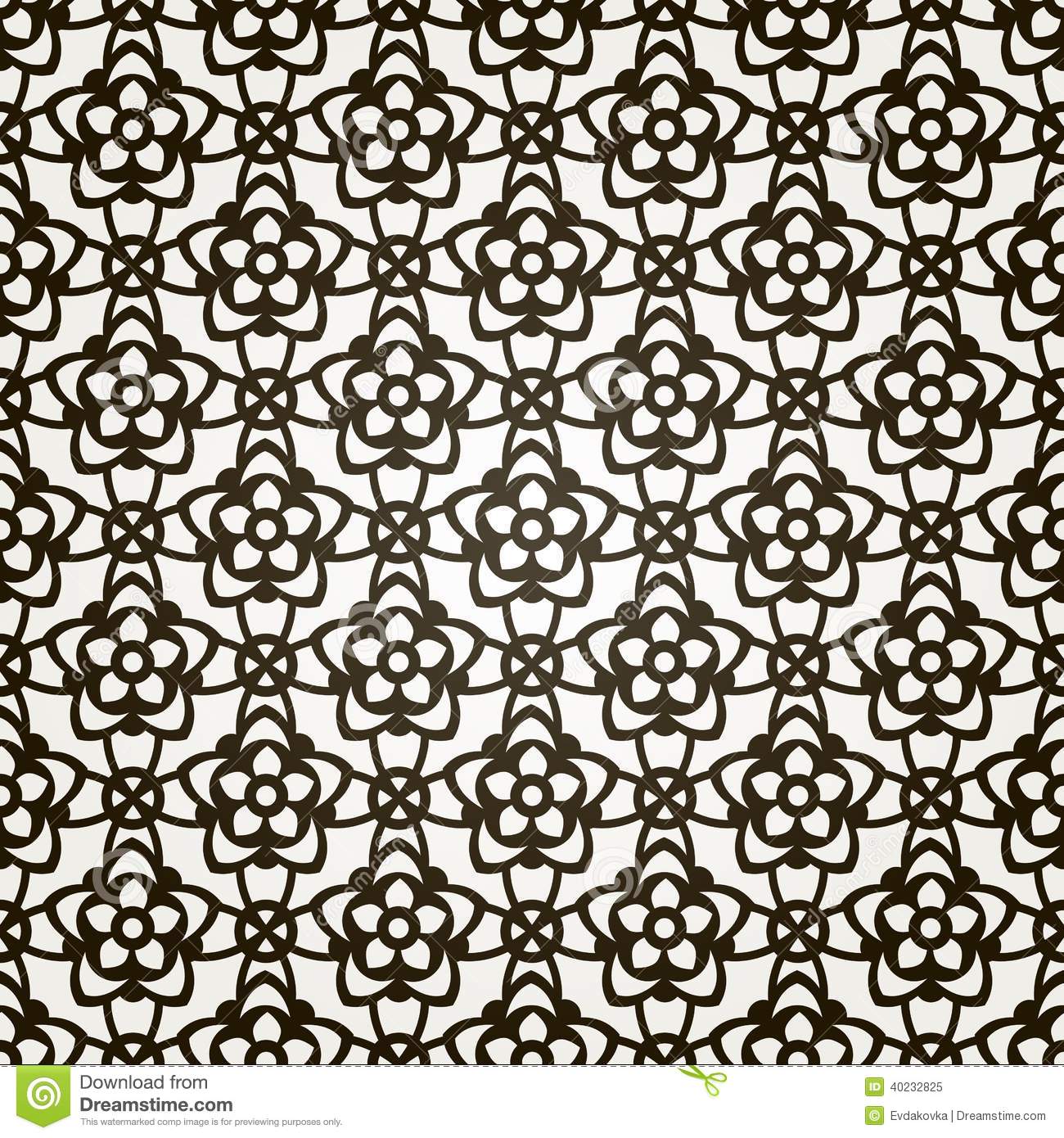 Floral Lace Pattern Vector