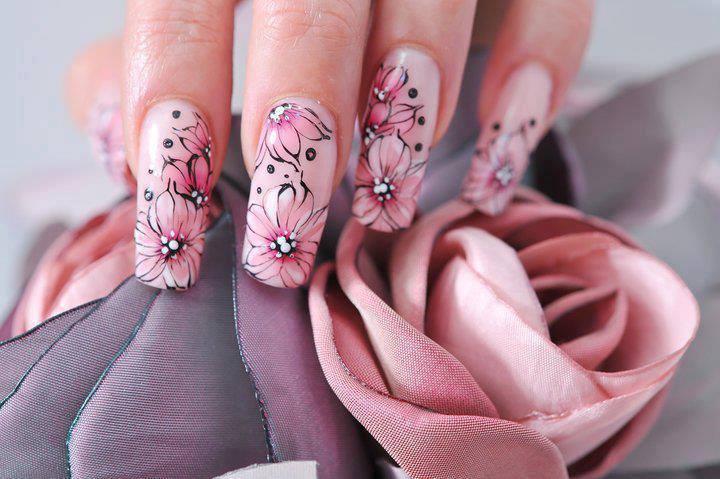 Flower Nail Design