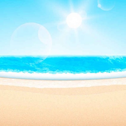 Free Beach Themed Backgrounds
