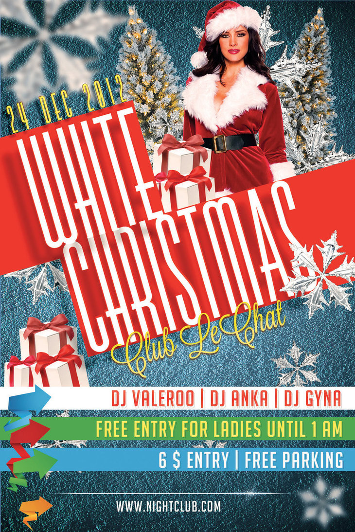 Free Christmas Party Flyer PSD