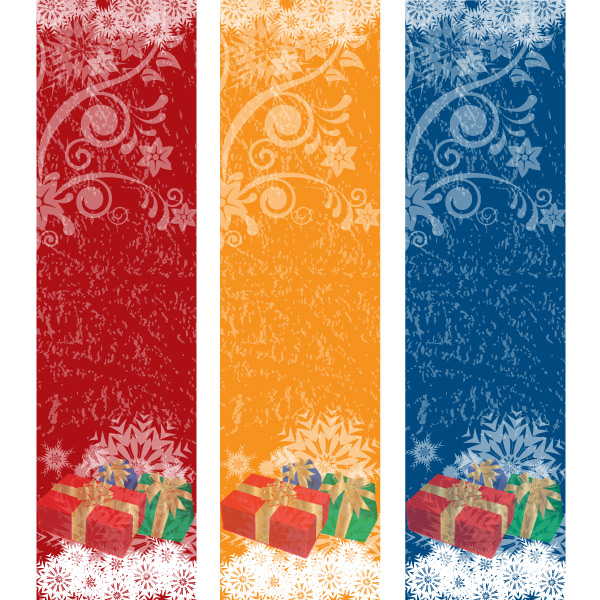 Free Christmas Vector Banners