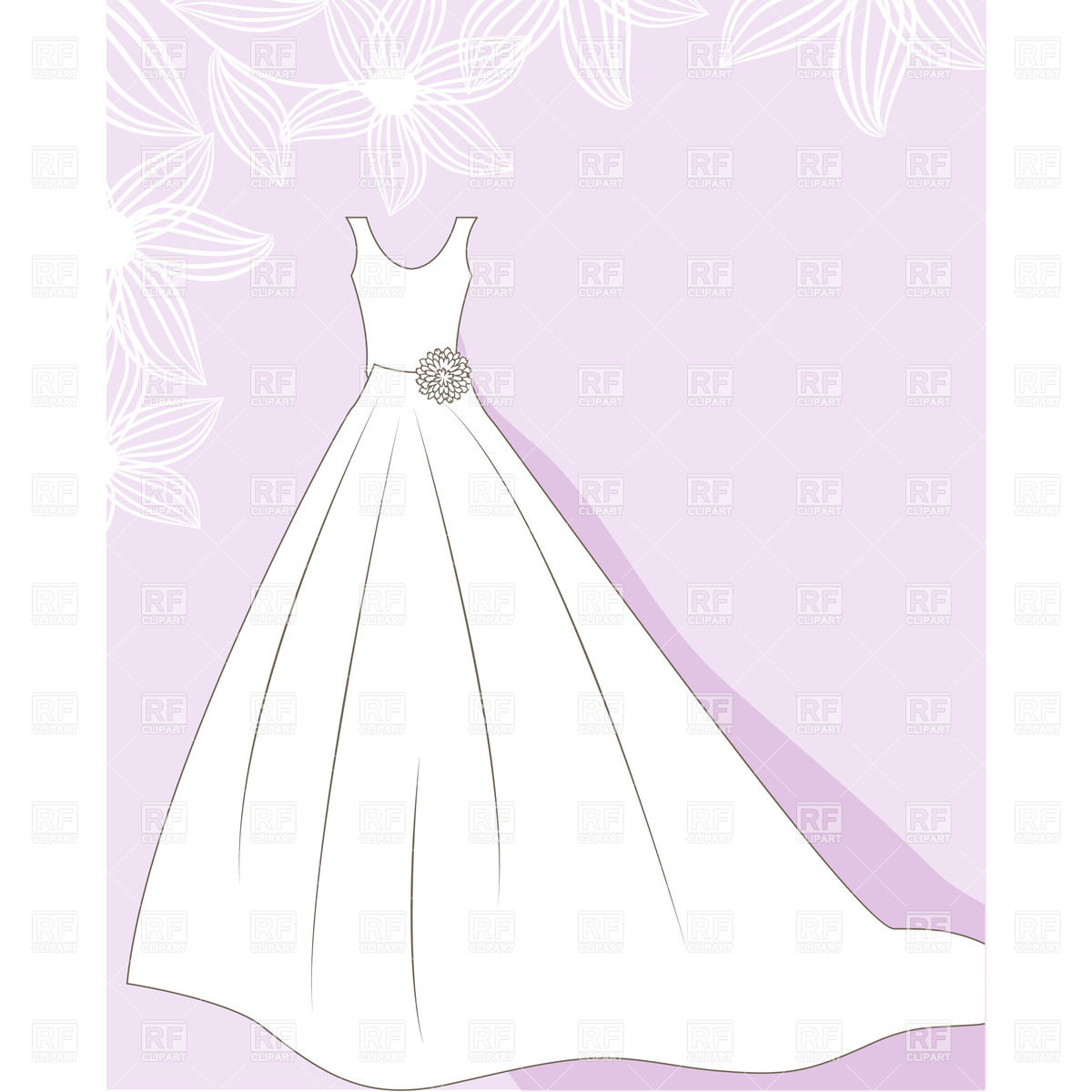 Free Clip Art Wedding Dress