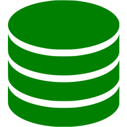 Free Database Icons Green