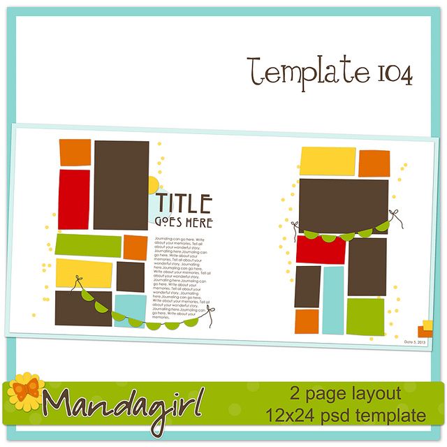 Free Digital Scrapbooking Templates