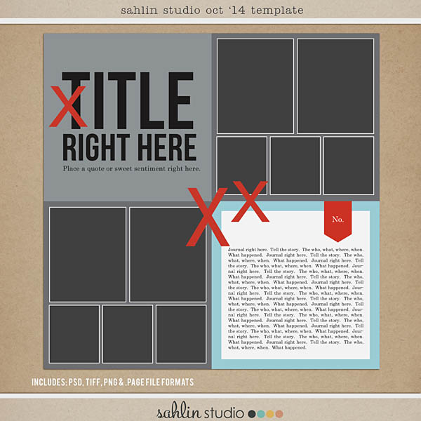 Free Digital Scrapbooking Templates