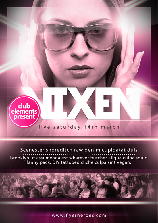 Free Event PSD Flyer Templates Free Event PSD Flyer Templates