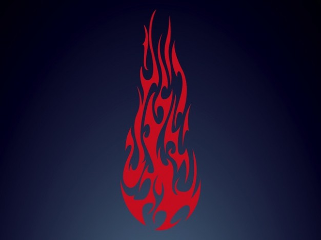 Free Flame Vector Outline
