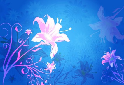 Free Flower Vector Graphics Background Free Flower Vector Graphics Background