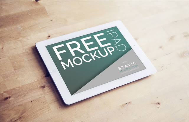 Free iPad PSD Mockup