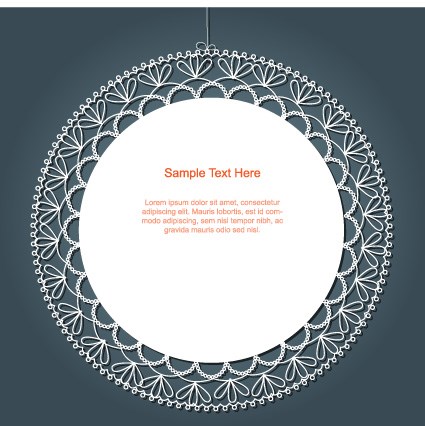 Free Lace Borders and Frames