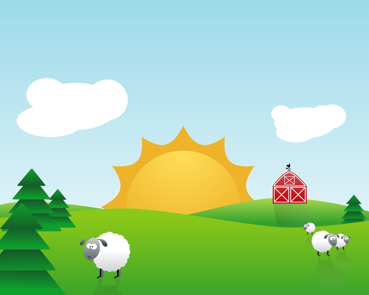 Free Landscape PowerPoint Template Free Landscape PowerPoint Template