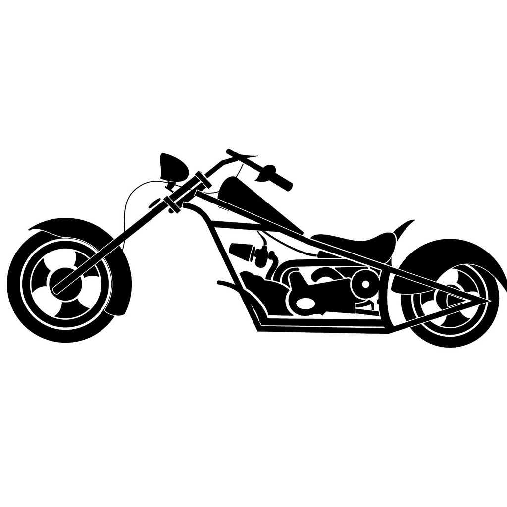 7 Motorbike Vector Top View Images