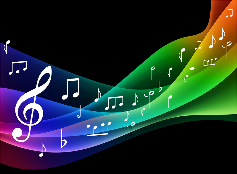 Free Music Notes Background