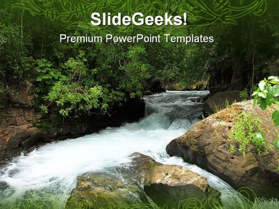 Free PowerPoint Templates River