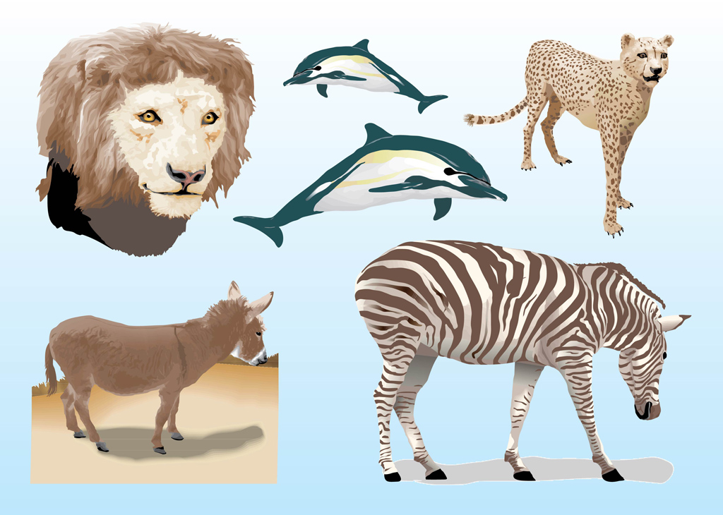 Free Realistic Animal Clip Art