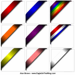 Free Vector Corner Ribbon