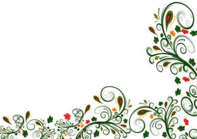 Free Vector Floral Border Designs