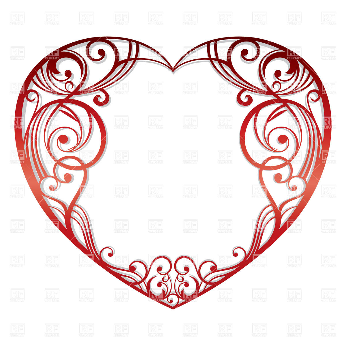 Free Vector Heart Clip Art