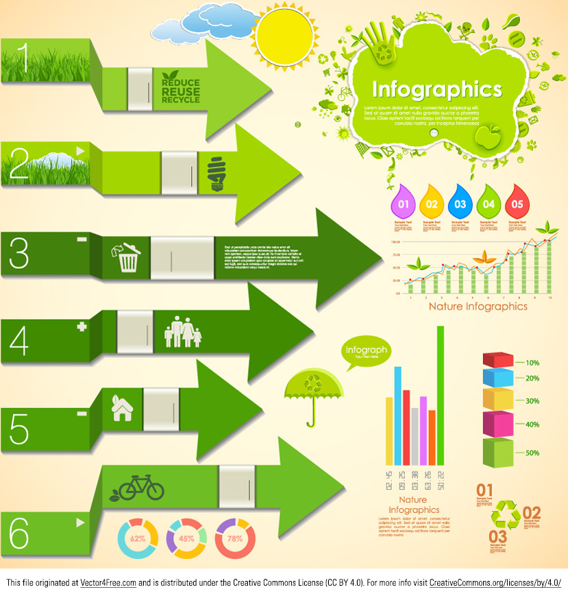 Free Vector Infographics