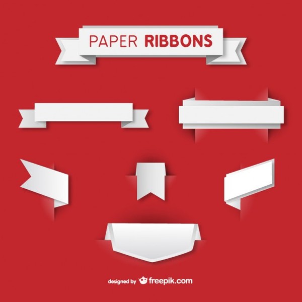 Free Vector Ribbons