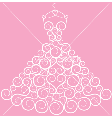 Free Vector Wedding Dress