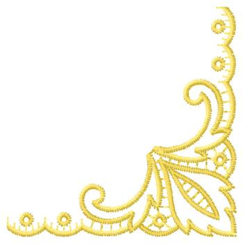 Gold Corner Border Designs