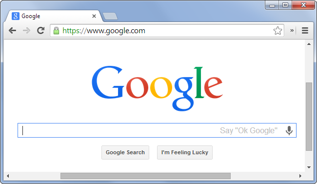 Google Chrome Desktop Search