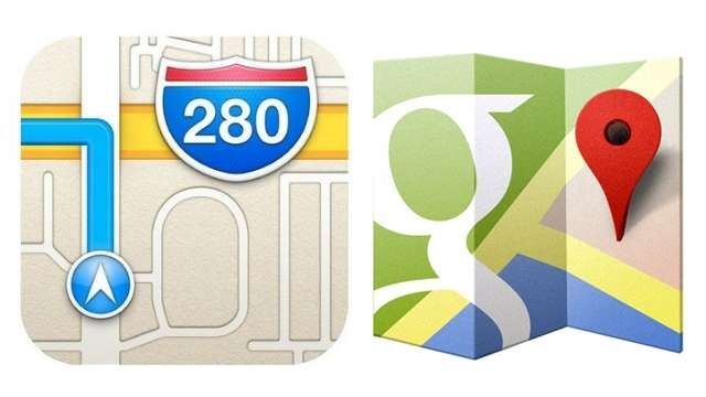 Google Maps iPhone App Icon