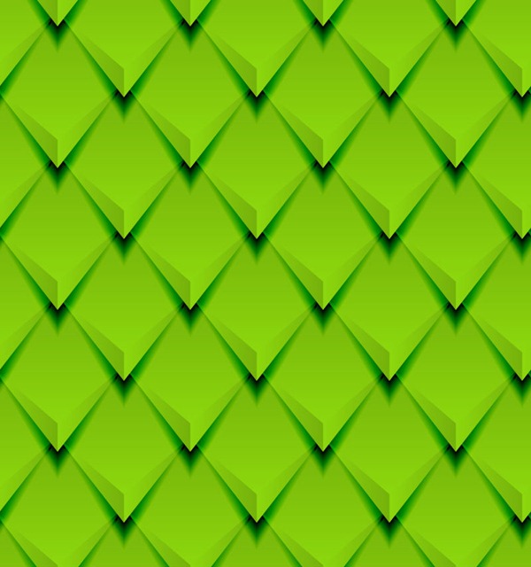 Green Diamond Vector Free