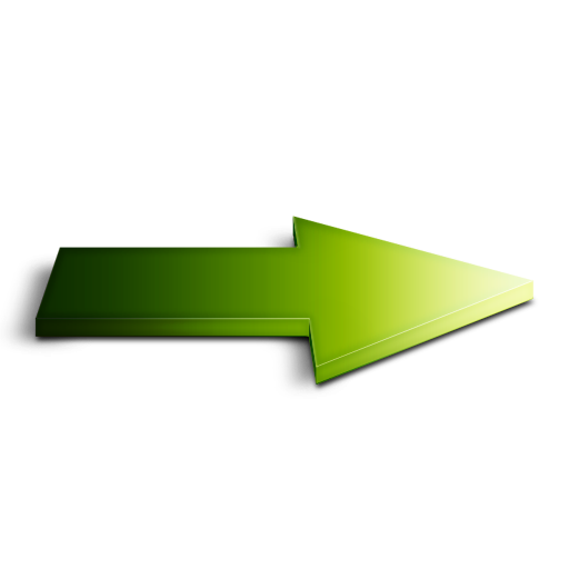 Green Right Arrow Icon