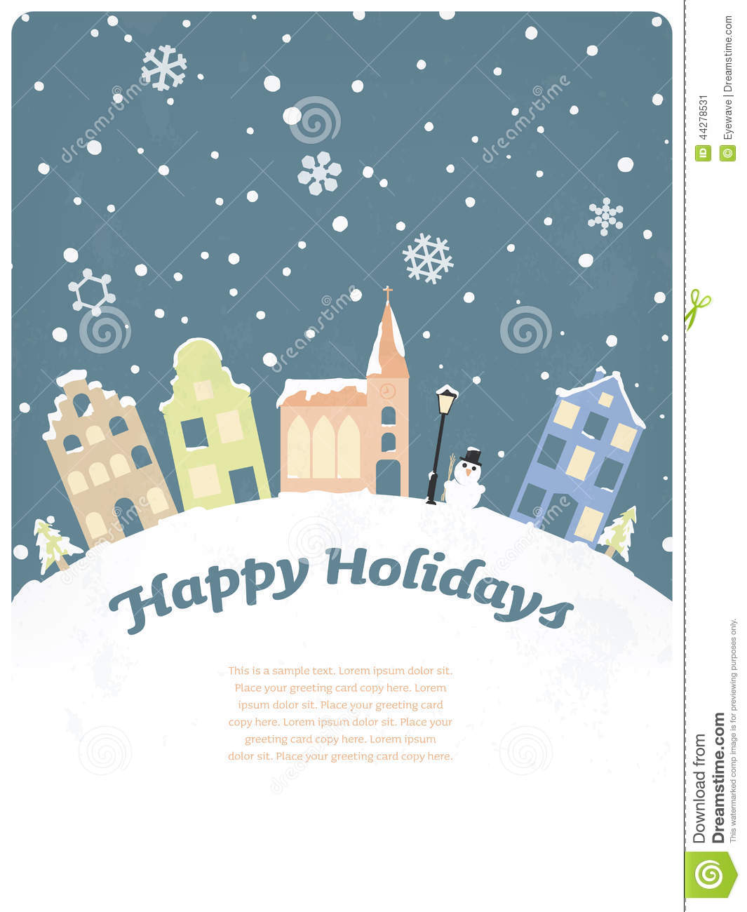 Happy Holidays Greeting Cards