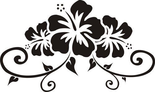 Hibiscus Flower Graphic Design Hibiscus Flower Graphic Design